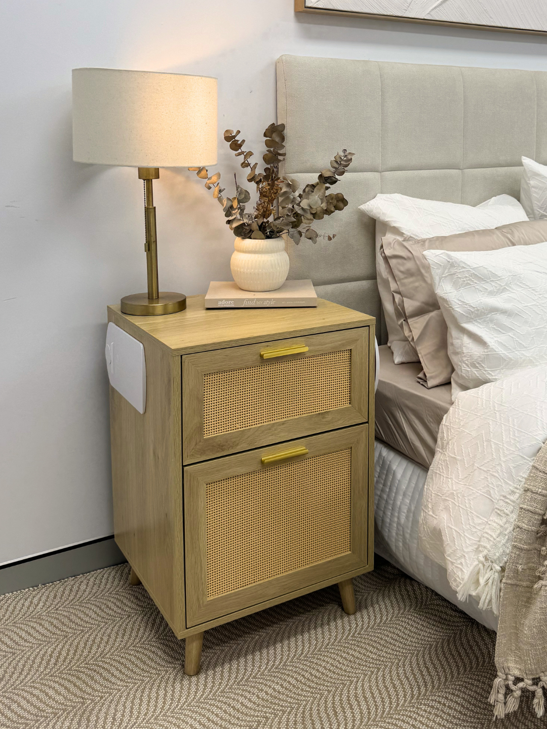 CPAP Bedside Table – Signature Series (OAK)
