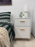STANDARD Bedside Table – Signature Series (WHITE)