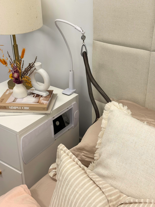 CPAP Bedside Table – Signature Series (WHITE)